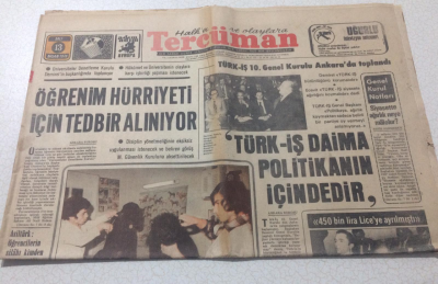 Tercüman Gazetesi 13 Nisan 1976 - Yunanistan Nazım Hikmeti İstismar Ederek Türkiye Aleyhine Propaganda Yaptı - GZ15308 - 2