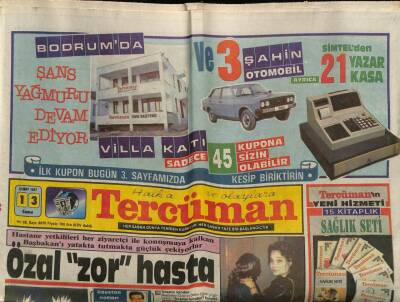 Tercüman Gazetesi 13 Şubat 1987 - Yassıada Kararlarının Mecliste Tartışılması İçin Bir İtiraz Bekleniyor GZ67005 - 2