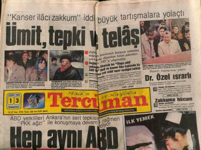 Tercüman Gazetesi 13 Şubat 1988 - Turgut Özal Mısırda GZ64512 - 1