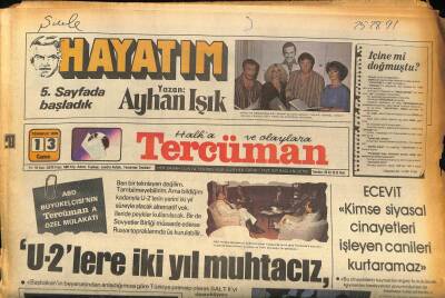 Tercüman Gazetesi 13 Temmuz 1979 - Binlerce Avustralyalı Skylab Parçası Avına Çıktı Ve İlk Parça Bulundu GZ86348 - 1
