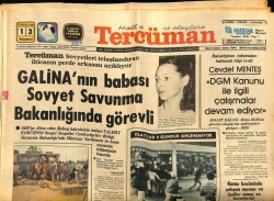 Tercüman Gazetesi 13 Temmuz 1981 - Geçim Derdi Birçok Sanatçımızın Avrupaya Gitmesine Sebep Oldu GZ65970 - 1