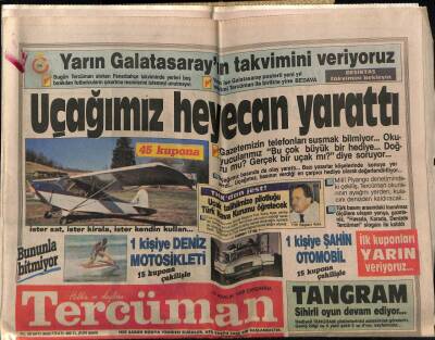 Tercüman Gazetesi 14 Aralık 1988 - Grip Kırıp Geçiriyor GZ64503 - 2