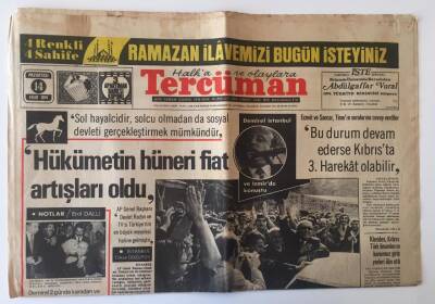 Tercüman Gazetesi 14 Ekim 1974 - Almanyaya İçşi Sevki 1975 Yılında Tekrar Hızlanıyor GZ11156 - 2