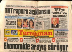Tercüman Gazetesi 14 Ekim 1988 - Sibel Can İki Kaset Çıkaracağım . Herhalde Arabesk Daha Çok Satar . GZ67182 - 1