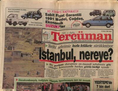Tercüman Gazetesi 14 Ekim 1990 - Kazakistanda Bağımsızlaşıyor GZ74621 - 1