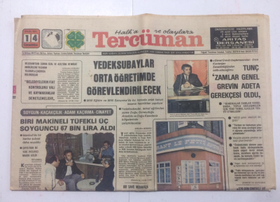 Tercüman Gazetesi 14 Eylül 1977 - Fenerbahçe-Astonvilla - GZ15201 - 1