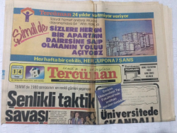 Tercüman Gazetesi 14 Haziran 1985 - AğcaBir Yıl Kaçırılmayı Bekledim - GZ17207 - 1