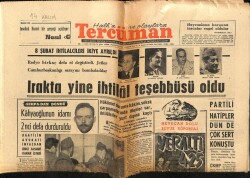 Tercüman Gazetesi 14 Kasım 1963 - Irakta Yine İhtilal Teşebbüsü Oldu GZ67682 - 1