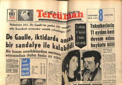 Tercüman Gazetesi 14 Mart 1967 - Esnaf Zammı Etiketlerle İlan Etti GZ54211 - 1