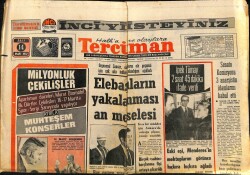 Tercüman Gazetesi 14 Mart 1972 - Marlon Brandonun Oğlu 1 Haftadır Kayıp GZ70829 - 1