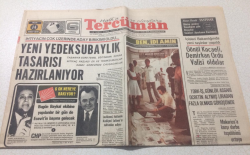 Tercüman Gazetesi 14 Mart 1976 - Türkeş.Ege İçin Türkiyeye Baskı Hiç Bir Sonuç Vermez - GZ15333 - 1