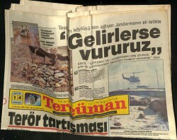 Tercüman Gazetesi 14 Mart 1987 - Atinada Bayrağımızı Yaktılar GZ70325 - 1