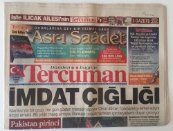 Tercüman Gazetesi 14 Mart 2003 - 59. Hükümeti Kurma Çalışmalarını Sürdüren AK Parti Lideri Erdoğan Başbakan Gül İle Ters Düştü GZ11574 - 2