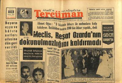 Tercüman Gazetesi 14 Mayıs 1963 - Beyazlar Zenci Kiliselerine de Hücuma Başladı - S.D.K. Tekrar İğrenç Tehditlere Başladı GZ123400 - 1