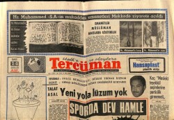 Tercüman Gazetesi 14 Mayıs 1968 - Fransada Genel Grev Başladı Ve Hayat Kısmen Felce Uğradı GZ67380 - 2