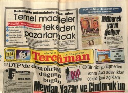Tercüman Gazetesi 14 Mayıs 1985 - Meydan , Yazar Ve Cindorukun GZ65886 - 1