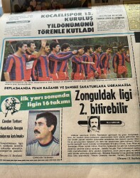 Tercüman Gazetesi 14 Ocak 1981 - Zonguldakspor 2.Ligi Bitirebilir - Pele-Maradona GZ127421 - 2