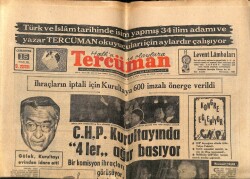 Tercüman Gazetesi 15 Aralık 1962 - İstanbulda Helikopter İşletilecek GZ67589 - 1