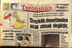 Tercüman Gazetesi 15 Aralık 1980 - Dört Altın Ses İlk Defa Aynı Sahneyi Paylaştı GZ65458 - 1