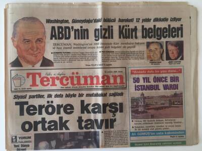 Tercüman Gazetesi 15 Aralık 1991 - Anılarla Dolu Bir Yazı 50 Yıl Önce Bir İstanbul Vardı GZ11558 - 1