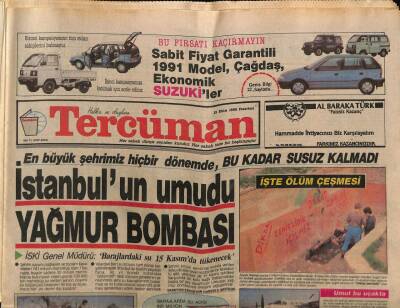 Tercüman Gazetesi 15 Ekim 1990 - Lübnanda 15 Yıldan Sonra Barış Umudu GZ74620 - 1