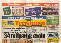 Tercüman Gazetesi 15 Eylül 1987 - Cumhuriyet Tarihinin En Büyük Operasyonu 6 Ay Sürdü GZ65005 - 1