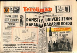 Tercüman Gazetesi 15 Haziran 1969 - İstanbulda Bir Bardağı 50 Kuruşa Satılırken , Afyonda Tarlalar Maden Suyu İle Sulanıyor GZ67947 - 2