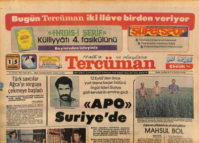 Tercüman Gazetesi 15 Haziran 1983 - Cumhuriyet Yazarı İlhan Selçuk Aleyhine Açtığımız Davanın Görülmesine Başlandı GZ127274 - 1