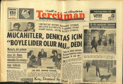 Tercüman Gazetesi 15 Kasım 1967 - Urfada , Patatesten 2. Zırhlı Tümenin 1500 Eri Zehirlendi GZ123422 - 1