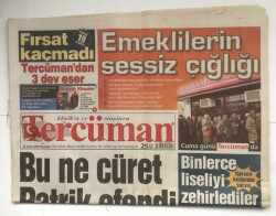 Tercüman Gazetesi 15 Kasım 2006 - Ecevitin Mezarı Değişecek GZ7000 - 2