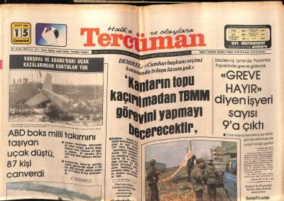 Tercüman Gazetesi 15 Mart 1980 - Doğum Günü Hediyesi GZ55135 - 1
