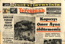 Tercüman Gazetesi 15 Mayıs 1971 - Emekliler Parasız Tedavi Edilecek GZ65465 - 1