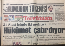 Tercüman Gazetesi 15 Nisan 1979 - 24 Saat İçinde İki Muhtıra - GZ12989 - 1