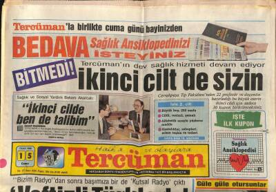 Tercüman Gazetesi 15 Ocak 1988 - Tarih , Selimiye Gibisini Görmedi GZ85126 - 1