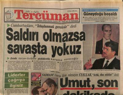 Tercüman Gazetesi 15 Ocak 1991 - Güney Afrika Kan Ağlıyor , 41 Kişinin Öldüğü Futbol Faciası.. GZ74619 - 1