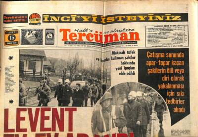 Tercüman Gazetesi 15 Şubat 1972 - Bülent Ecevit 9 Şart İleri Sürdü GZ53914 - 1