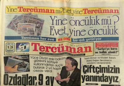 Tercüman Gazetesi 15 Şubat 1986 - Doğum Günü Hediyesi GZ54849 - 1