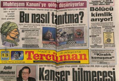 Tercüman Gazetesi 15 Şubat 1988 - Aydın Menderes,Sağda Yeni Partiye İhtiyaç Yok GZ64508 - 2
