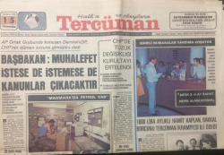 Tercüman Gazetesi 15 Temmuz 1976 - Tarık Gürtay Erbakana Hakaretten Yargılandı - GZ15004 - 1