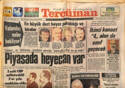 Tercüman Gazetesi 16 Aralık 1983 - En Büyük Dert Hayat Pahalılığı Ve Kiralar GZ67318 - 1