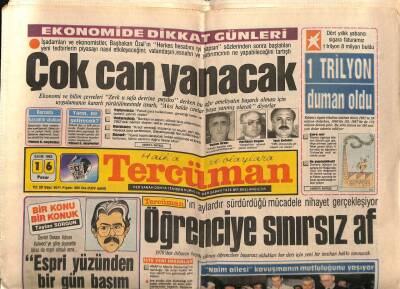 Tercüman Gazetesi 16 Ekim 1988 - Orhan Gencebay Beşinci Mevsimle TVde GZ67105 - 1