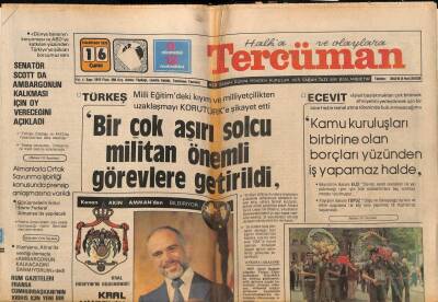 Tercüman Gazetesi 16 Haziran 1978 - Senatör Scott da Ambargonun Kalkması İçin Oy Vereceğini Açıkladı GZ79337 - 1