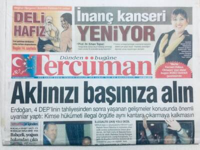 Tercüman Gazetesi 16 Haziran 2004 - Aklınızı Başınıza Alın GZ42945 - 1