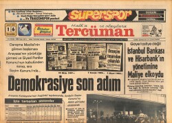 Tercüman Gazetesi 16 Mart 1983 - Talat Paşa da 62 Yıl Önce Bugün Ermenilerce Şehit Edilmişti - Nilüfer Çelenk'in İfadesi Alındı GZ159199 - Gökçekoleksiyon