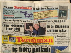Tercüman Gazetesi 16 Mart 1987 - Salih Keramet Bütün Malını Darüşşafakaya Bağışladı GZ70364 - 2