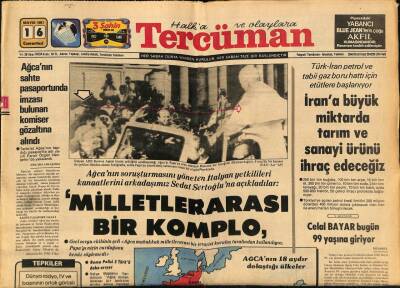 Tercüman Gazetesi 16 Mayıs 1981 - İrana Büyük Miktarda Tarım Ve Sanayi Ürünü İhraç Edeceğiz GZ70009 - 2