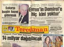 Tercüman Gazetesi 16 Mayıs 1987 - Türban Yasağına ABDde Devlet Tepkisi GZ67086 - 2