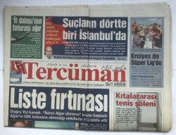 Tercüman Gazetesi 16 Mayıs 2005 - İsyanda 3. Gün Ölü Sayısı 500 GZ7128 - 2