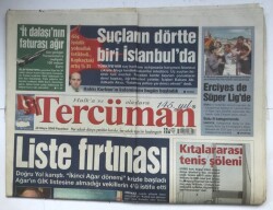 Tercüman Gazetesi 16 Mayıs 2005 - İsyanda 3. Gün Ölü Sayısı 500 GZ7128 - 1