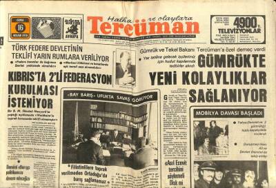 Tercüman Gazetesi 16 Nisan 1976 - Savcı , Yahya Demirelin 5 Yıla Kadar Hapsi İstendi - Gümrükte Yeni Kolaylıklar Sağlanıyor GZ98554 - 1